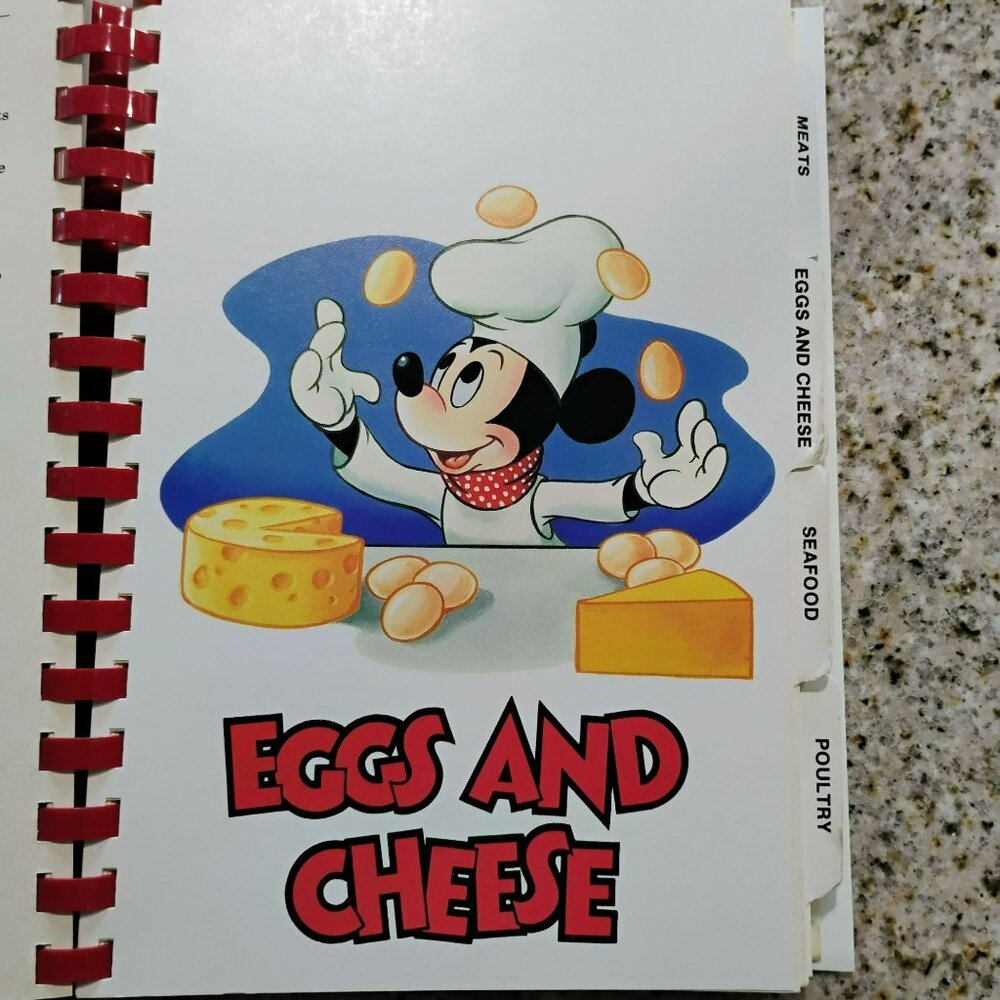Disney Vintage Cooking With Mickey Around Our World Recipe Book, 1986 Cookbook - Picture 8 of 13